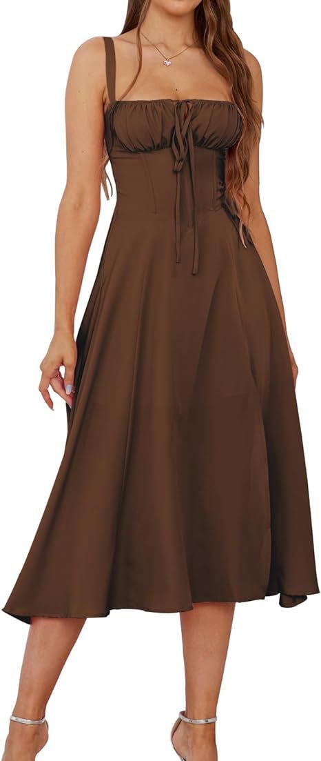 The "Enchanted" Corset Midi Dress